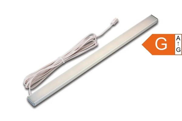 Led Unterbauleuchte 900Mm 16,6W 3000K 1020Lm Alu Warmweiß Flach IP20 CRI90-image