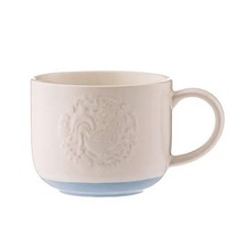 Mason Cash Folk Blue Farmyard Cockerel Mug