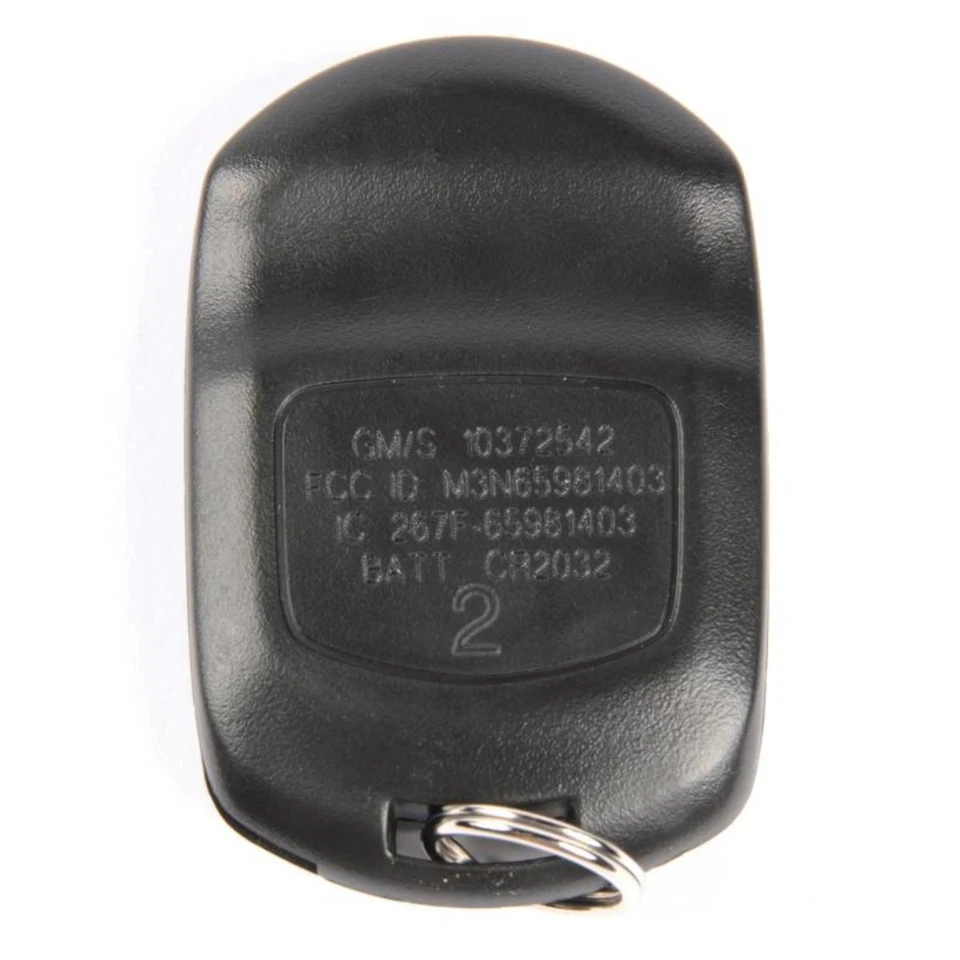 10372542 AC Delco Key Fob for Chevy Chevrolet Corvette 2005-2007 - Image 2 of 2