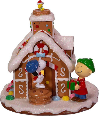 Battery-Operated LED Gingerbread House Table Decor by Kurt Adler