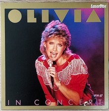 OLIVIA NEWTON JOHN Laserdisc In Concert JAPAN LD SM037-3434