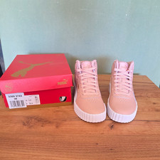 PUMA Damen Mid Top Sneaker Rosa/Weiß gefütt...