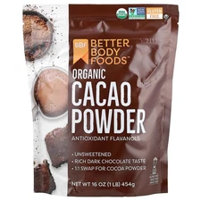 Organic Cacao Powder, 16 oz (454 g)