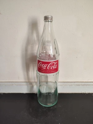 Bouteille ancienne COCA COLA en verre consignée 1L - Photo 1/4