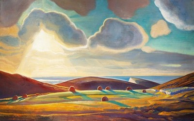 Rockwell Kent: When the Sun Shines 22x30 Archival Quality Fine Art Print
