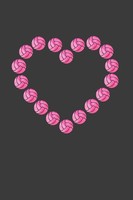 Premium Volleyball Notebook: A5 Dotted 120 Seiten Softcover