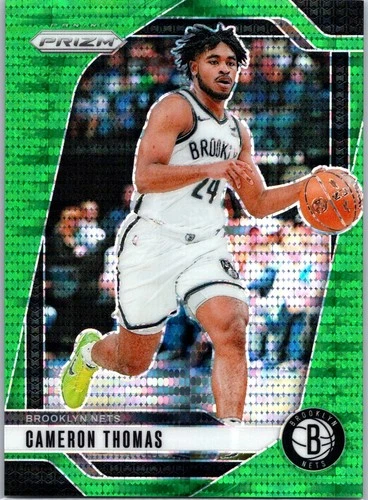 2024-25 Panini Prizm Green Pulsar Prizm Cameron Thomas 20/25