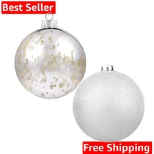 6in Large Christmas Ornaments Christmas Ball Ornaments Giant Tree Decoration ...