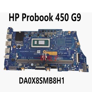 For HP Probook 450 G9 Laptop Motherboard DA0X8SMB8H1 i7-1255U SRLFP Tested OK #l
