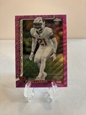 2025 Topps Chrome - Garrett Williams #6 Pink Wave Refractor /250