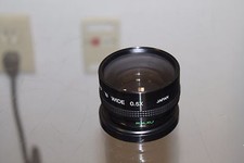 Spiratone Pro Video Sharp 'N Wide Angle 0.5x Hi-Res AF Macro Camera Lens Japan
