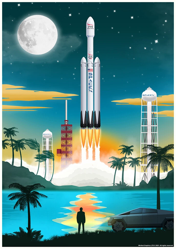 Spacex Art