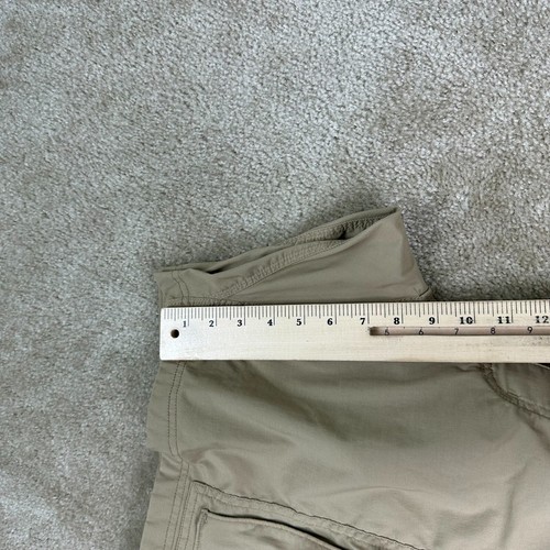 Duluth mens cargo shorts 46 relaxed Duluthflex dry on the fly beige tan 9" - Picture 12 of 13