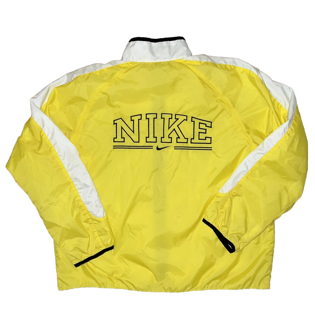 yellow nike jacket womens