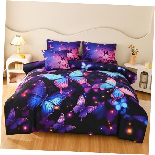 butterfly bedding for girls