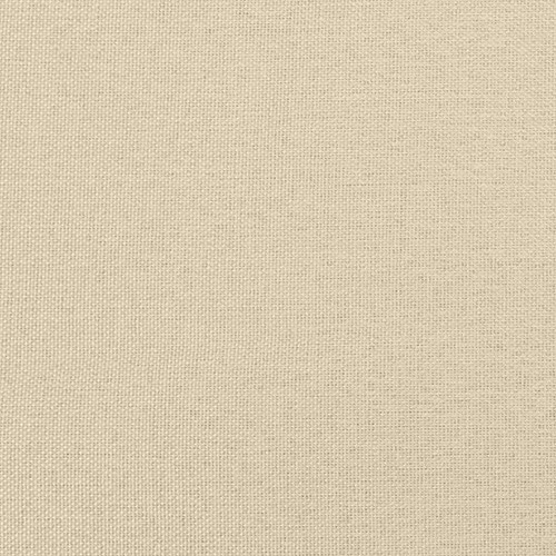 Massage Recliner Chair Cream Fabric vidaXL - Picture 11 of 12