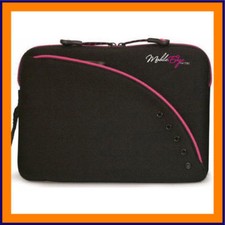 Black Pink 8.9" iPad, Tablet, Ultrabook, Netbook Neoprene Case Sleeve NEW