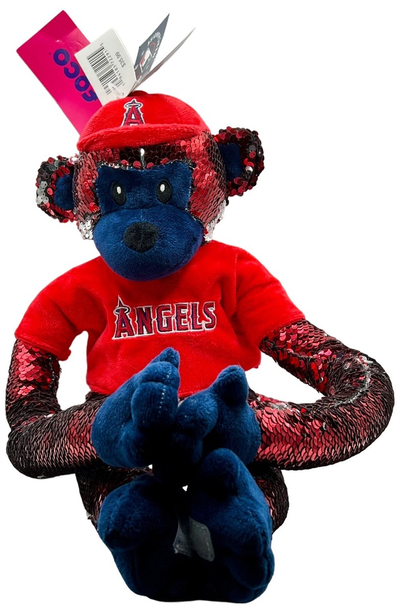 LOS ANGELES ANGELS New Halos Rally Monkey Mascot Sequins