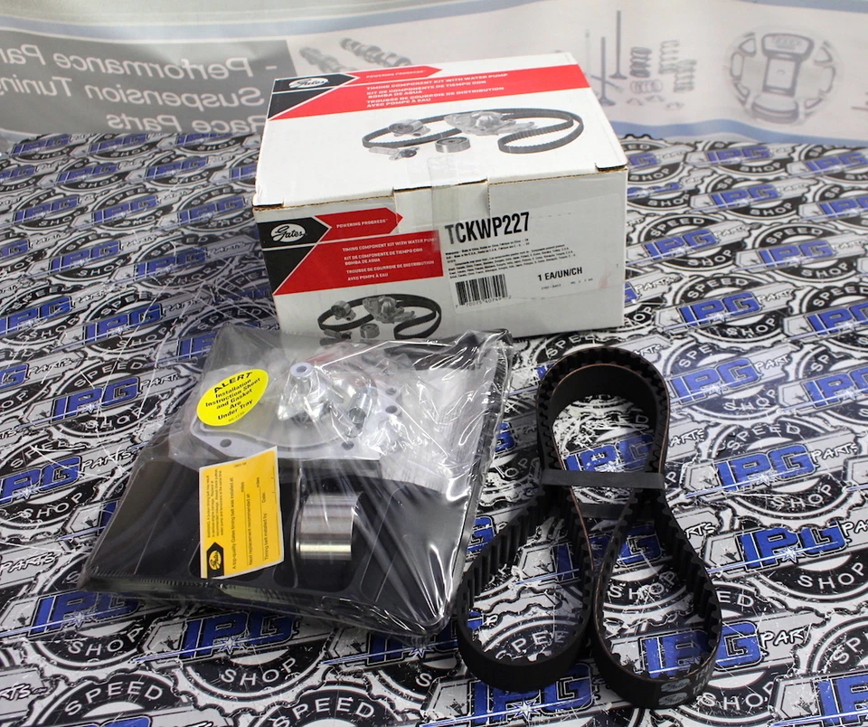 Gates Timing Belt - Water Pump - Tensioner Fits Honda Civic Si B16A B16A2 B16A3 - Image 1 of 1