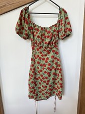 PLT green bodycon dress