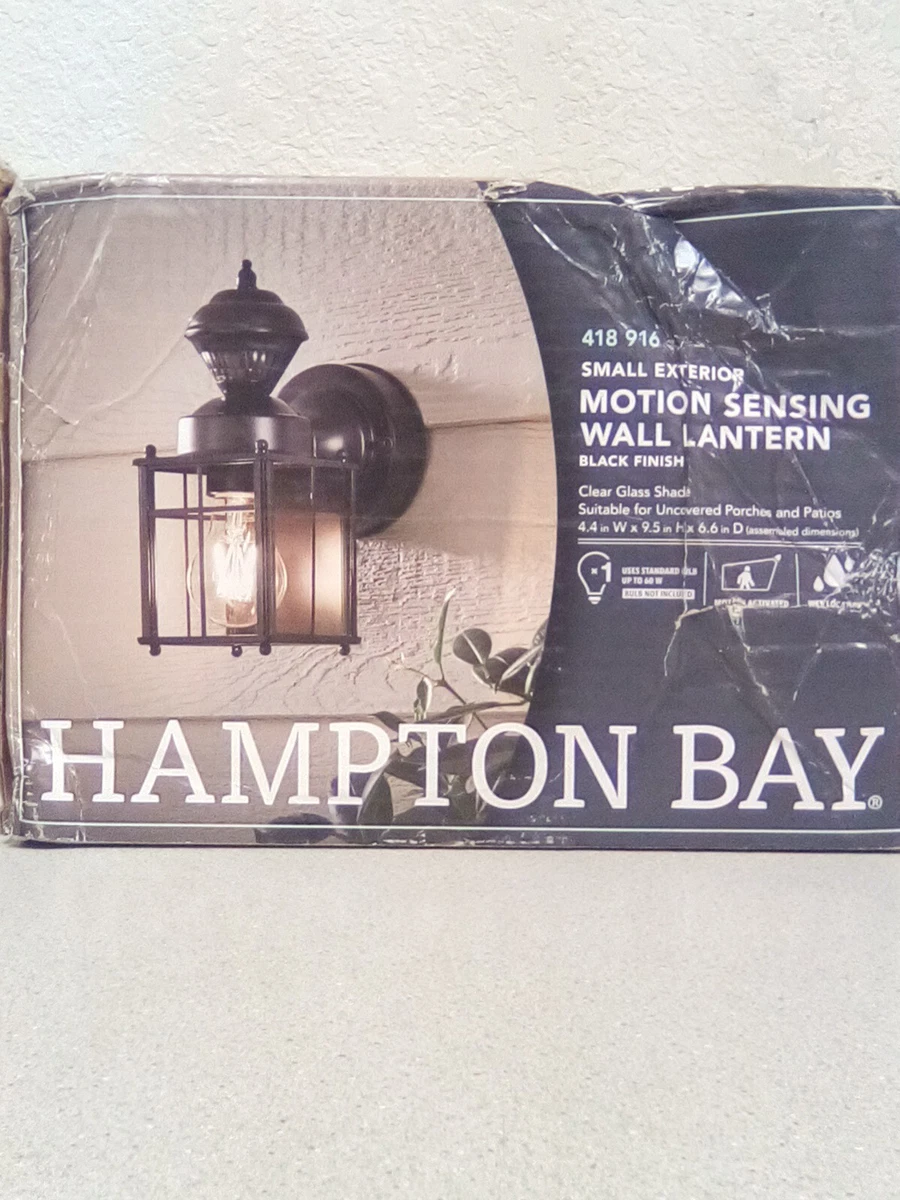 Hampton bay small cheap exterior wall lantern