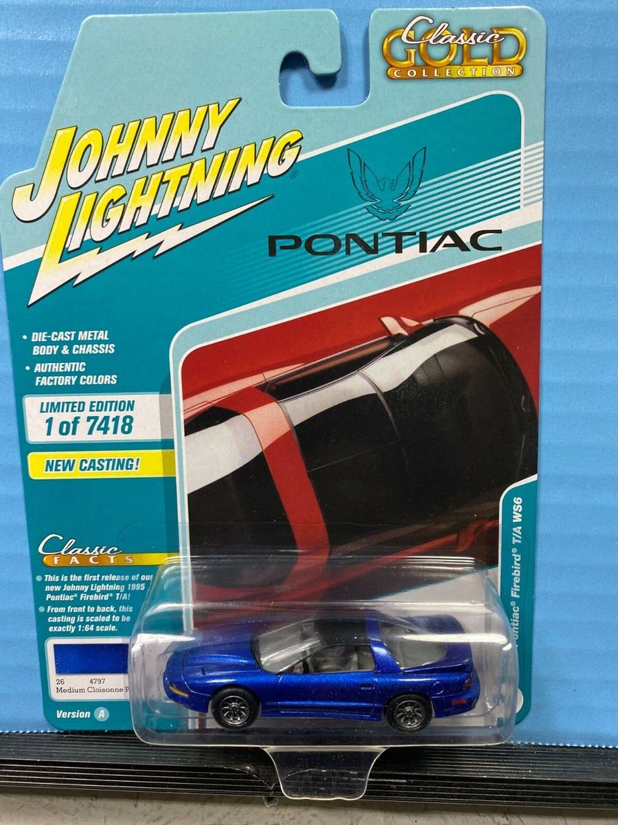1/64 JOHNNY LIGHTNING CLASSIC GOLD 1996 PONTIAC FIREBIRD