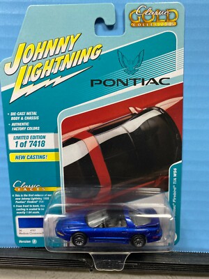 1/64 JOHNNY LIGHTNING CLASSIC GOLD 1996 PONTIAC FIREBIRD