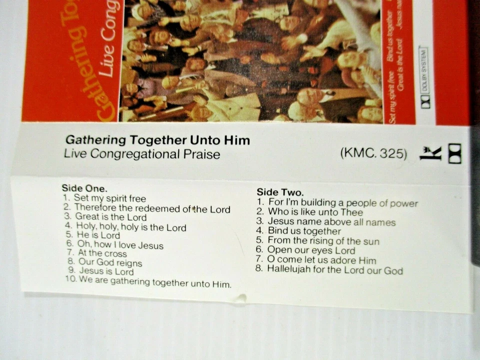Gathering Together Unto Him Cassette Tape 1980 Kingsway Music Tested - Image 4 of 4