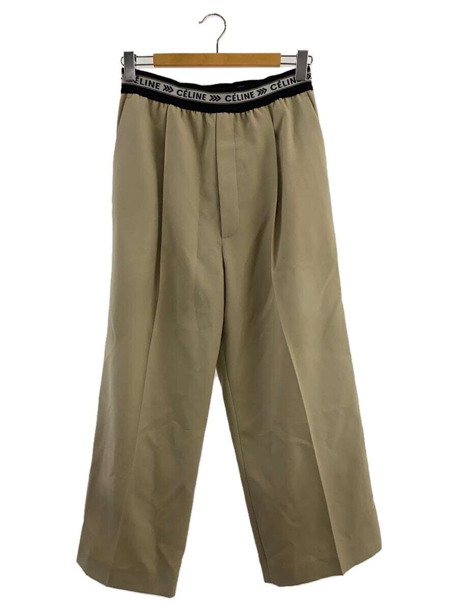 CELINE logo wide Pants wool beige 36 | eBay CELINE logo wide Pants wool beige 36 | eBay