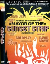 SUNSET STRIP David Bowie Courtney Love Coldplay Oasis Gwen Stefani Ramones Cher