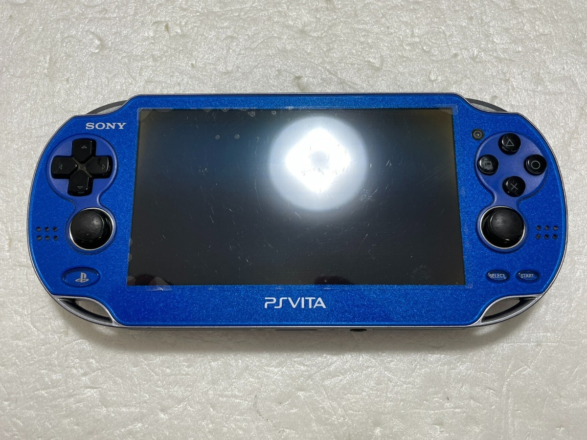 Sony PS Vita PCH-1100 AB04 Sapphire Blue 3G/Wi-Fi Console