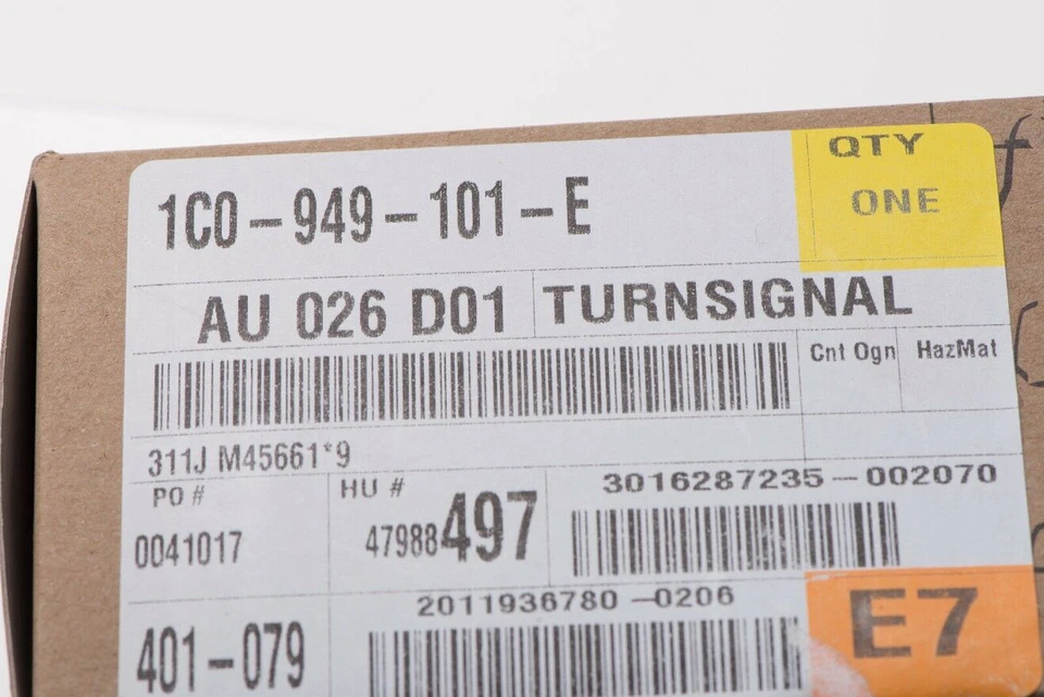 Espejo retrovisor izquierdo convertible 02-10 VW Volkswagen Beetle y 03-10 Beetle señal de giro OE Foto 2 de 4