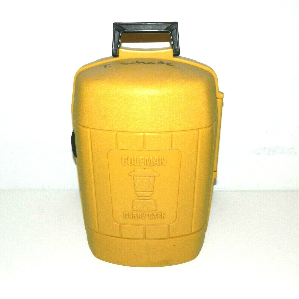 COLEMAN TWO BURNER LANTERN GREEN MODEL 220K 5-81 W/ YELLOW