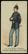 Kinney - 'Military Series (N224)' (1890) - #35 - US Army Types - Corporal of ...