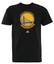 Adidas-Nba-Masculina-Golden-State-Warriors-principal-logotipo-T-shirt-Preto miniatura 1