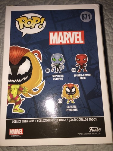 Funko POP! Marvel Scream Symbiote #671 Walgreens Exclusive - Picture 3 of 6
