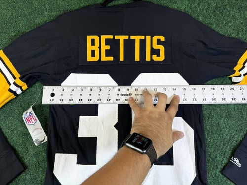 Mitchell & Ness Longsleeve Tee Pittsburgh Steelers 1996 Jerome Bettis Men’s S - Picture 7 of 8