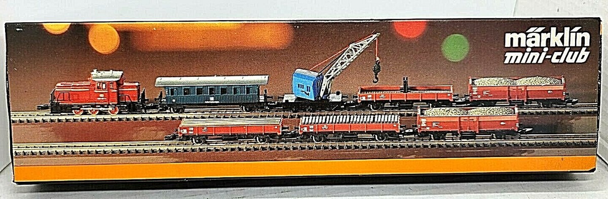 Z Marklin Mini-Club 8103 DB German Railway Construction Z Marklin Mini-Club 8103 DB German Railway Construction