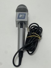 MTV Retro-Style Karaoke Microphone Vintage-Looking Mic Standard 3.5mm Plug