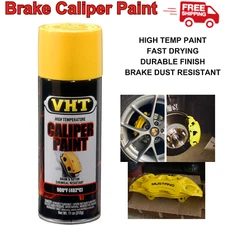 Ceramic Yellow Spray High Temp Coating Engine Caliper Brake Rotor Spring Paint