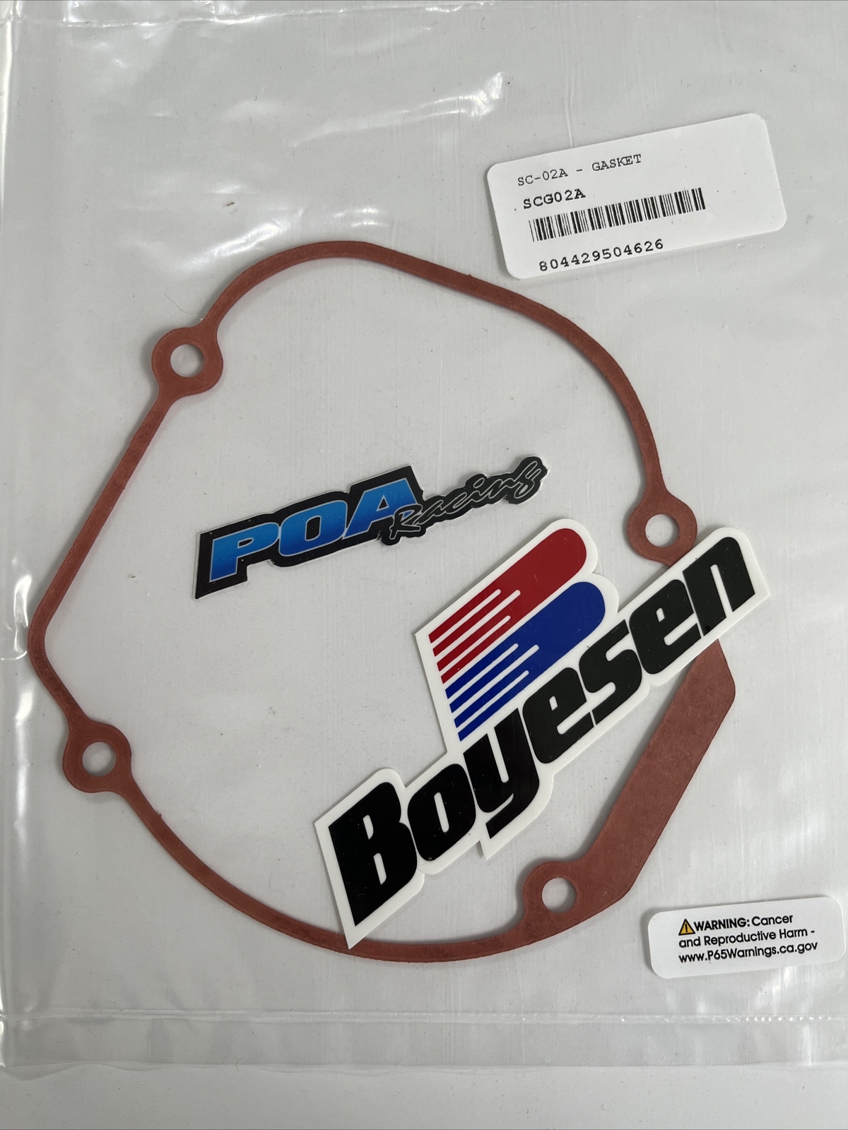 Boyesen Ignition Cover GASKET HONDA CR250 02-07