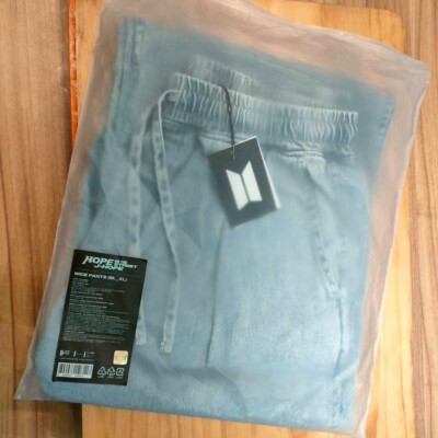 BTS j-hope Hope on the Street Wide Pants (blue) Size XL