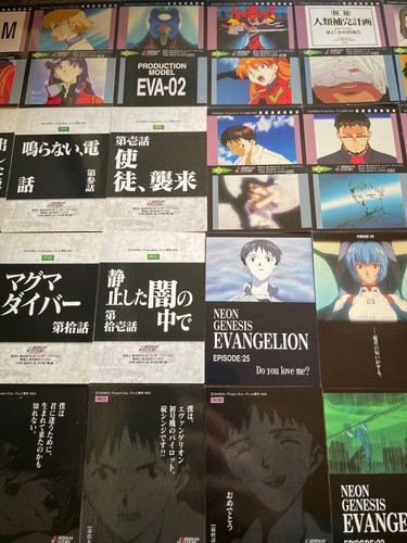 Neon Genesis Evangelion Carddass Masters - lote 44 rei bandai op frase ep - Imagen 9 de 11
