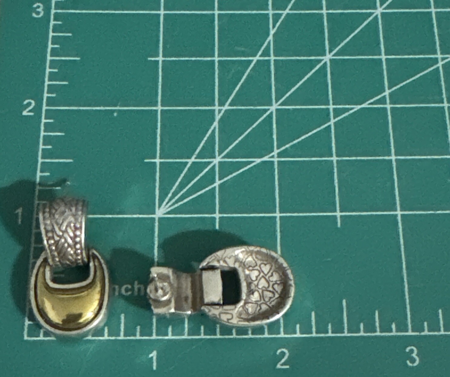 Brighton Travis Door Knocker Two Tone Stud Dangle… - image 4