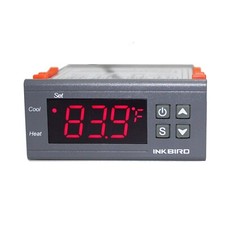 Temp Control Thermostat ITC1000 Dual Stage Digital Temperature Switch...