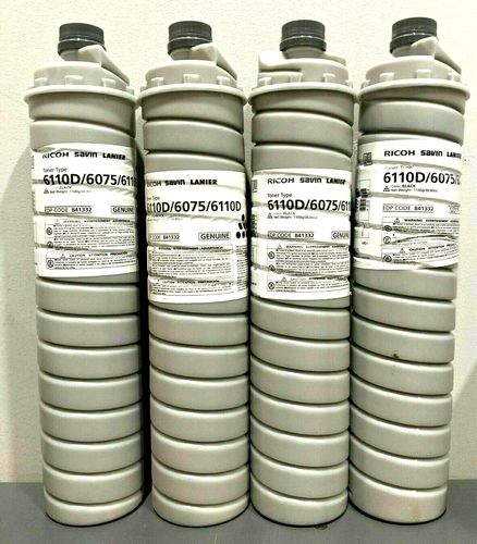 Genuine Ricoh Savin Lanier 6110D Toner 4Pk. EDP# 841332