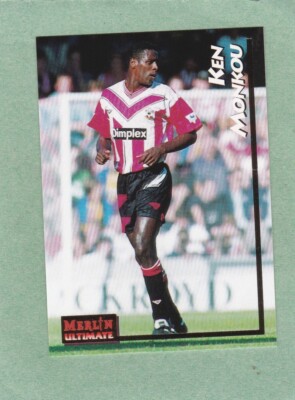 KEN MONKOU SOUTHAMPTON MERLIN ULTIMATE PREMIER LEAGUE KARTEN 1995-96