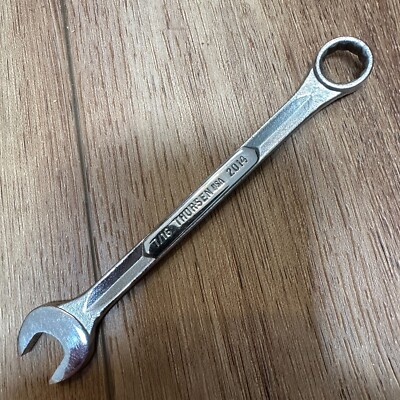Vintage Thorsen Tools 2014 - 7/16'' Combination Wrench 12 Point USA Tool