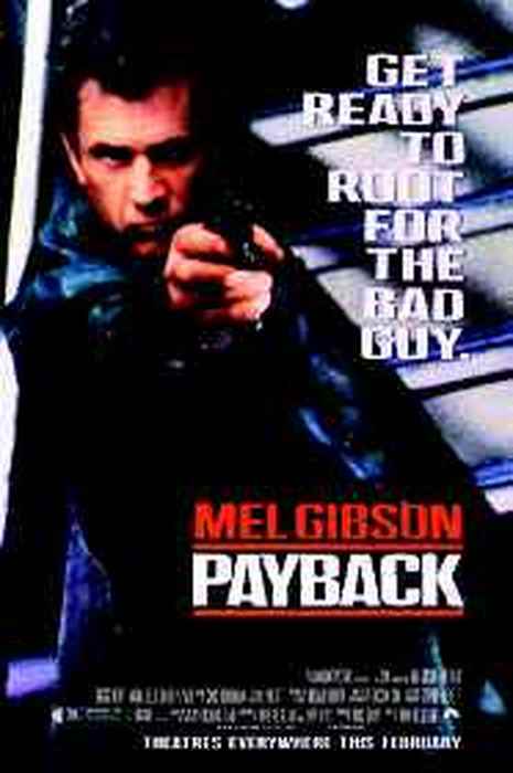 Payback Original Movie Poster