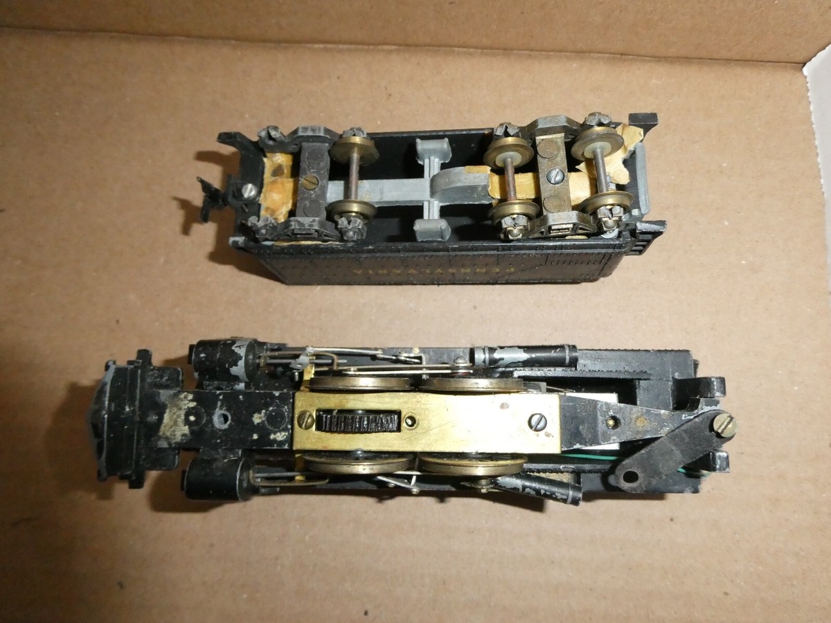 STEAMBOAT オールドデック 8個セット BOX付き オハイオ Vintage HO Scale Diecast Penn Line 68 Steam Locomotive with PA